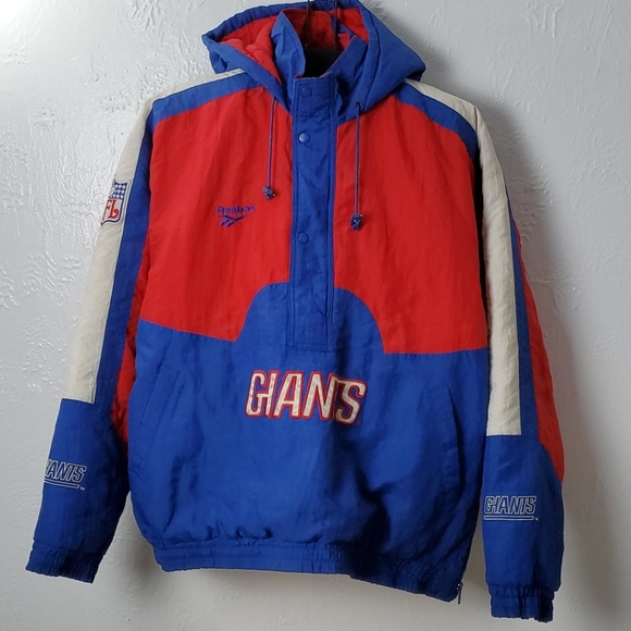 Reebok Other - Vintage NFL NY Giants Reebok puffer pullover